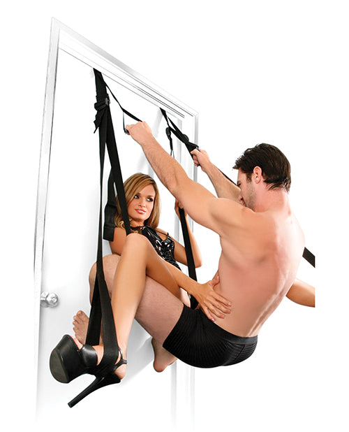 Fetish Fantasy Series Deluxe Fantasy Door Swing - Black