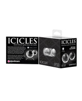 Icicles No. 42 Glass Ben-Wa Balls - Medium - Clear