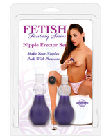 Fetish Fantasy Series Nipple Erector Set - Purple