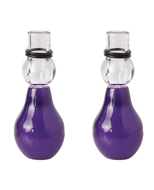 Fetish Fantasy Series Nipple Erector Set - Purple and Clear