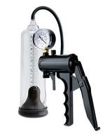 Pump Worx Max Precision Power Penis Pump - Clear and Black