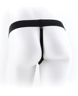 Fetish Fantasy Series Hollow Strap-On Dildo and Stretchy Harness 11in - Vanilla