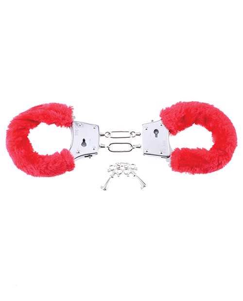 Fetish Fantasy Series Beginner`s Furry Cuffs - Red