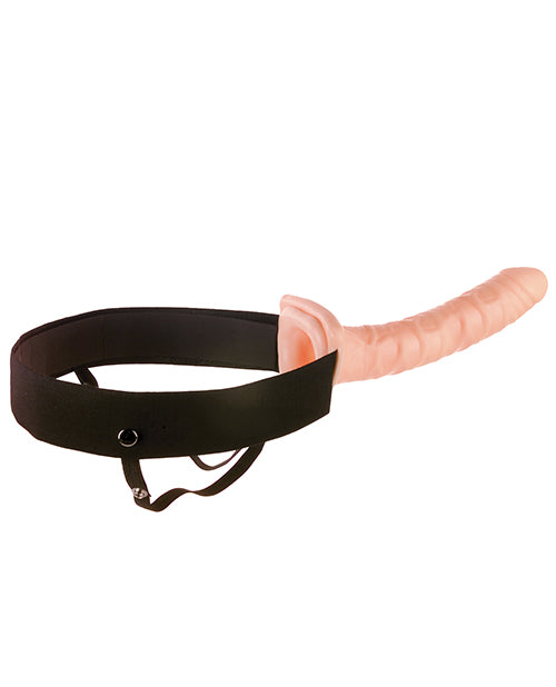 Fetish Fantasy Series Hollow Strap-On 10in - Vanilla