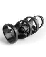 Fantasy X-Tensions Vibrating Power Cage Waterproof 3.5in - Black