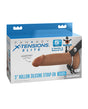 Fantasy X-Tensions Elite 5" Silicone Hallow Strap-On Dual Density - Brown