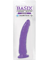 Basix Rubber Works 7" Slim Dong - Purple