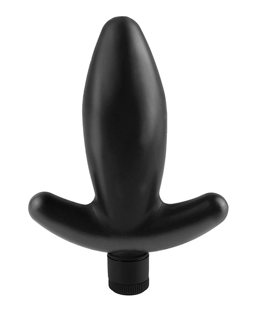 Anal Fantasy Collection Beginner`s Anal Anchor Vibrating Waterproof 3.25in - Black