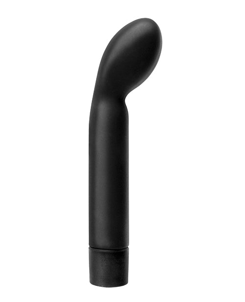 Anal Fantasy Collection Silicone P-Spot Tickler Waterproof Vibrator 4.75in - Black