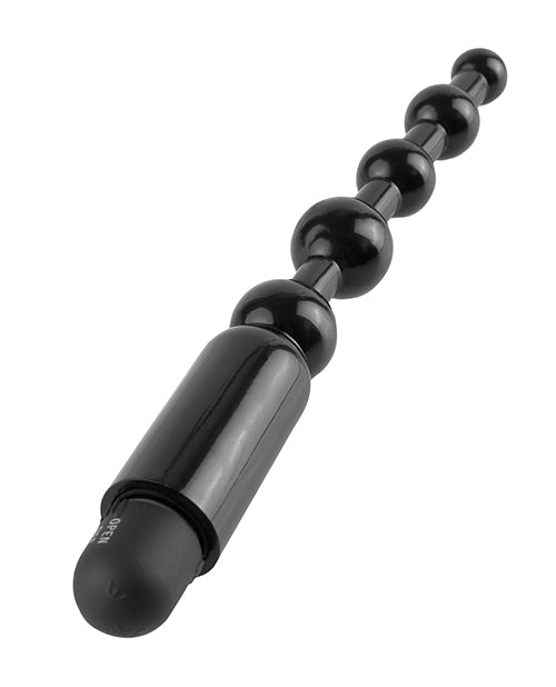 Anal Fantasy Collection Beginner`s Power Beads Waterproof 5in - Black