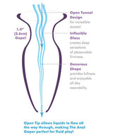 Anal Fantasy Elite Mega Anal Gaper Glass Open Tunnel