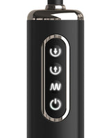 Anal Fantasy Elite Auto-Throb Rechargeable Silicone Inflatable Vibrating Plug - Black
