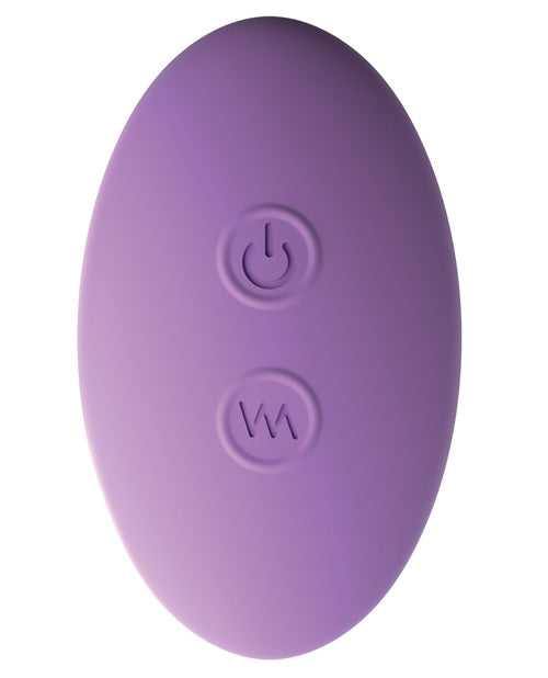 Fantasy For Her Please Her Silicone Rechargeable Panty Vibe with Remote Control - Purple