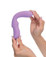 Fantasy For Her Flexible Please Her Silicone Rechargeable Waterproof - Purple