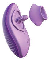 Fantasy For Her Silicone Fun Tongue Rechargeable Multi-Function Waterproof - Purple
