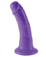 Dillio Realistic Slim Dildo 6in - Purple