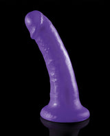 Dillio Realistic Slim Dildo 6in - Purple