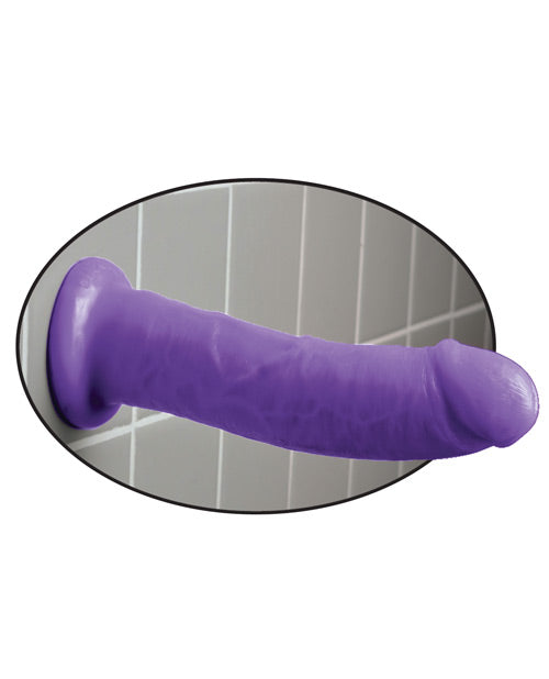 Dillio Realistic Dildo 8in - Purple