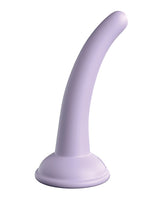 Dillio Platinum Curious Five Silicone Dildo 5in - Lavender