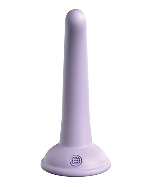 Dillio Platinum Curious Five Silicone Dildo 5in - Lavender