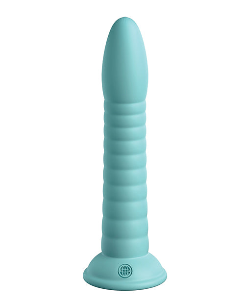 Dillio Platinum Wild Thing Silicone Dildo 7in - Teal