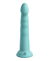 Dillio Platinum Slim Seven Silicone Dildo 7in - Teal