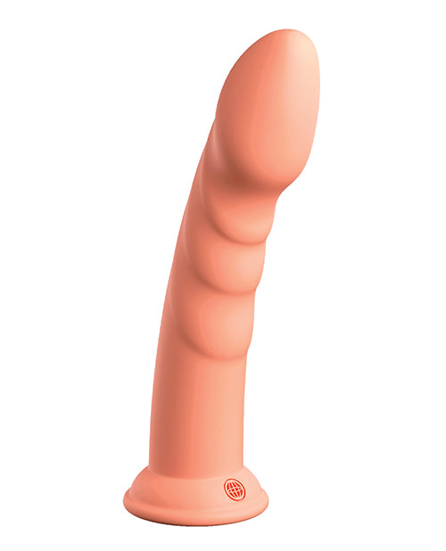 Dillio Platinum Super Eight Silicone Dildo 8in - Orange