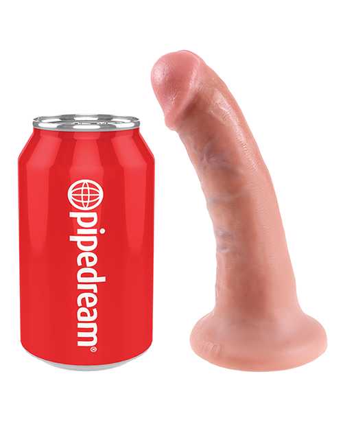 King Cock Dildo 6in - Vanilla