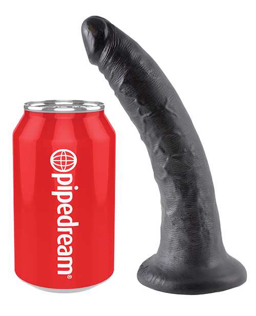 King Cock Dildo 7in - Black