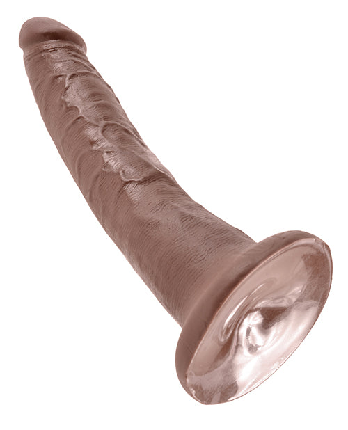 King Cock Dildo 7in - Chocolate