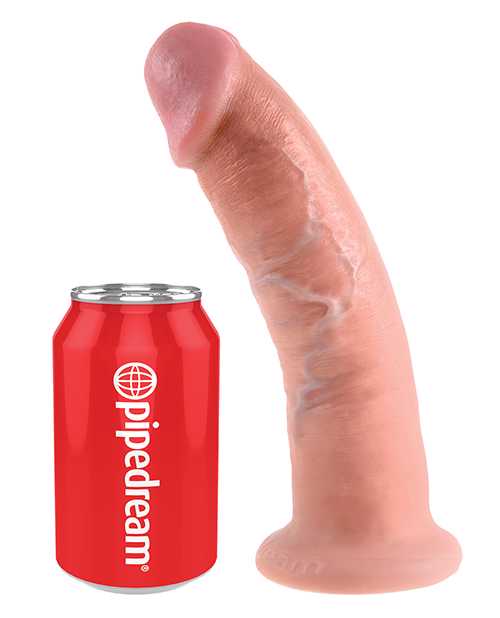 King Cock Dildo 9in - Vanilla