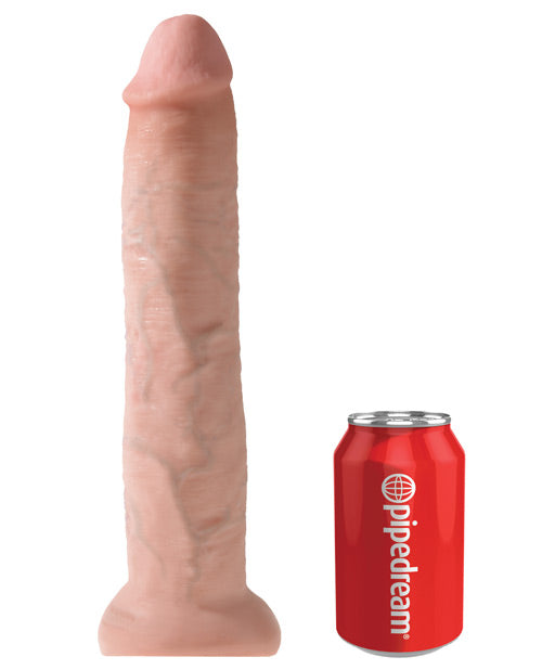 King Cock Dildo 13in - Vanilla