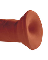 King Cock Plus Triple Density Dildo 6in - Chocolate