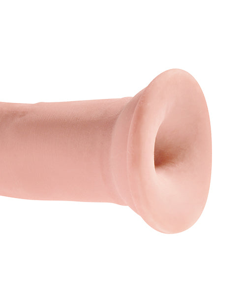 King Cock Plus Triple Density Dildo 9in - Vanilla