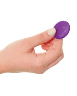 3Some Total Ecstasy Silicone Rechargeable Vibrator with Remote Control -  Purple