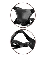 King Cock Elite Comfy Body Dock Harness System - Black