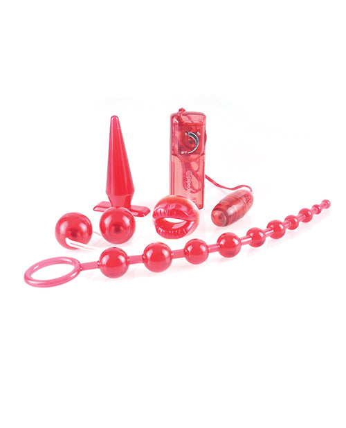 Pipedream Extreme Toyz Kinky Collection with Bullet and Wired Remote Control - Red