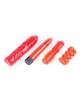 Pipedream Extreme Toyz Kinky Collection with Bullet and Wired Remote Control - Red