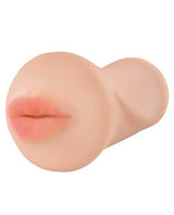 Pipedream Extreme Toyz Fuck Me Silly To Go Deep Throat Cocksucker Mega Masturbator - Mouth - Vanilla