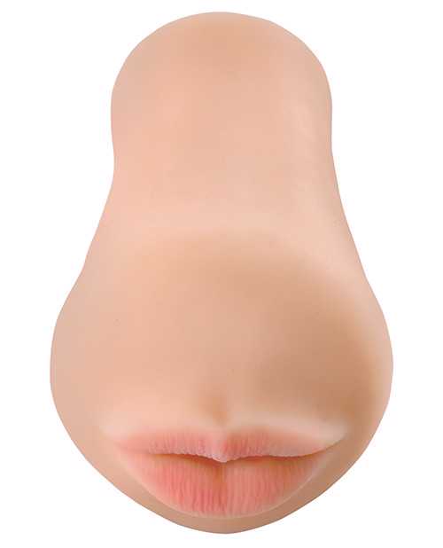 Pipedream Extreme Toyz Fuck Me Silly To Go Deep Throat Cocksucker Mega Masturbator - Mouth - Vanilla