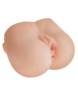 Pipedream Extreme Toyz Fuck Me Silly To Go Petite Fantasy Bubble Butt Mega Masturbator - Butt and Pussy - Vanilla