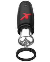 PDX Elite Moto-Bator Masturbator - Mouth - Clear/Black