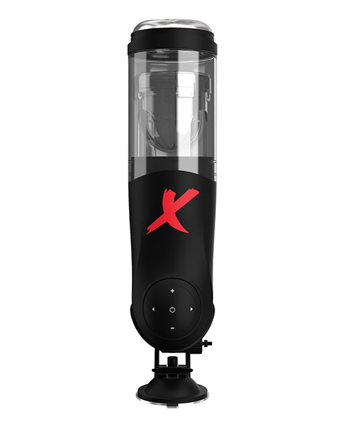 PDX Elite Rechargeable Deluxe Mega-Bator Masturbator - Clear/Black