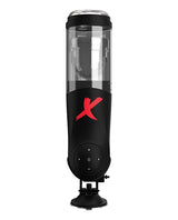 PDX Elite Rechargeable Deluxe Mega-Bator Masturbator - Clear/Black