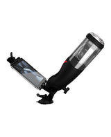 PDX Elite Rechargeable Deluxe Mega-Bator Masturbator - Clear/Black