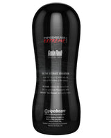 PDX Elite Vibrating Pussy Masturbator with Bullet - Pussy - Vanilla/Black
