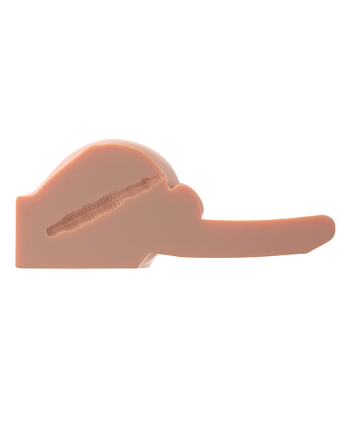 PDX Male Dirty Talk Rechargeable Interactive Bad Boy Masturbator - Butt and Cock - Vanilla