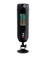 PDX Elite Ultimate Milker 2 Rechargeable Masturbator - Black/Clear