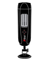 PDX Elite Ultimate Milker 2 Rechargeable Masturbator - Black/Clear