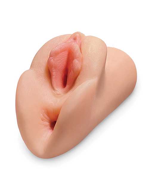 PDX Plus Perfect Pussy Double Stroker - Vanilla